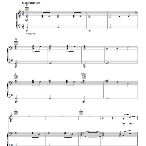 The Lumineers Morning Song Musik Noten - Piano, Vocal & Guitar Chords - 93103-0
