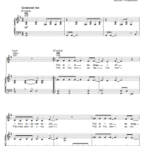 The Martins I Can't Help Myself Musik Noten - Piano, Vocal & Guitar Chords - 30163-0