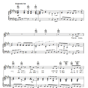 The Moody Blues It's Up To You Musik Noten - Piano, Vocal & Guitar Chords - 75084-0