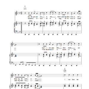 The Move I Can Hear The Grass Grow Musik Noten - Piano, Vocal & Guitar Chords - 35897-0