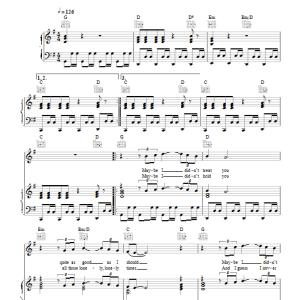 The Pet Shop Boys Always On My Mind Musik Noten - Piano, Vocal & Guitar Chords - 48907-0