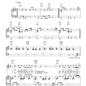 The Pet Shop Boys featuring Dusty Springfield What Have I Done To Deserve This? Musik Noten - Piano, Vocal & Guitar Chords - 48943-0