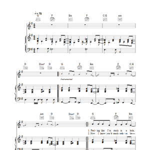 The Pet Shop Boys I Get Along Musik Noten - Piano, Vocal & Guitar Chords - 26705-0