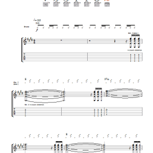 The Pigeon Detectives Romantic Type Musik Noten - Guitar Tab - 39755-0