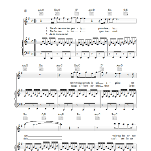 The Police Bring On The Night Musik Noten - Piano, Vocal & Guitar Chords - 34269-0