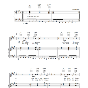 The Police Peanuts Musik Noten - Piano, Vocal & Guitar Chords - 34343-0