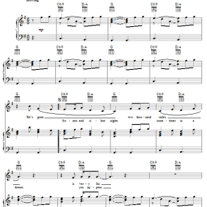 The Pretenders 2000 Miles Musik Noten - Piano, Vocal & Guitar Chords - 56588-0