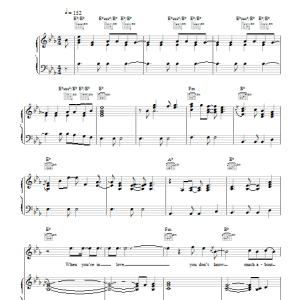 The Proclaimers When You're In Love Musik Noten - Piano, Vocal & Guitar Chords - 42178-0