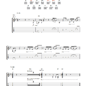 The Raconteurs Consoler Of The Lonely Musik Noten - Guitar Tab - 42409-0