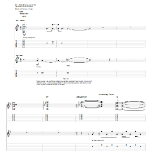 The Raconteurs Intimate Secretary Musik Noten - Guitar Tab - 57984-0