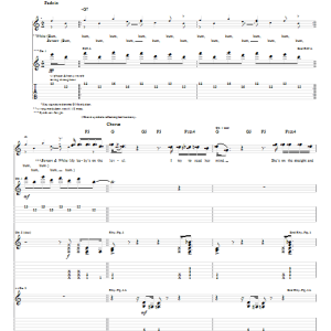 The Raconteurs Level Musik Noten - Guitar Tab - 57305-0