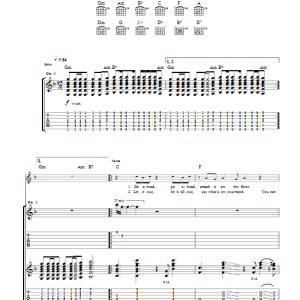 The Raconteurs Many Shades Of Black Musik Noten - Guitar Tab - 42388-0
