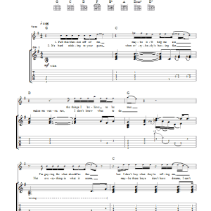 The Raconteurs Pull This Blanket Off Musik Noten - Guitar Tab - 42394-0