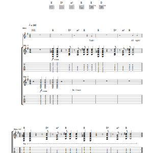 The Raconteurs Salute Your Solution Musik Noten - Guitar Tab - 42397-0