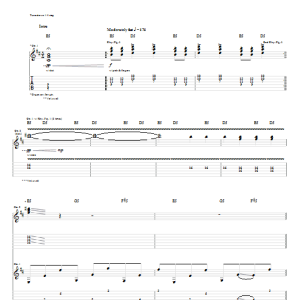 The Raconteurs Store Bought Bones Musik Noten - Guitar Tab - 57986-0