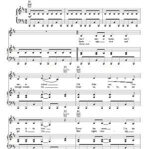 The Runaways Cherry Bomb Musik Noten - Piano, Vocal & Guitar Chords - 73212-0