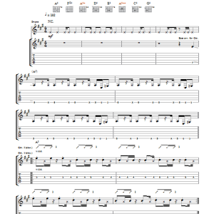 The Screaming Jets Better Musik Noten - Guitar Tab - 102185-0