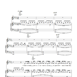 The Script Science And Faith Musik Noten - Piano, Vocal & Guitar Chords - 104974-0