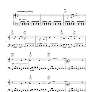 The Shadows Apache Musik Noten - Piano, Vocal & Guitar Chords - 40883-0