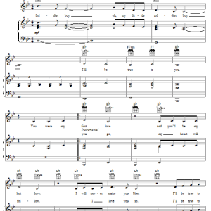 The Shirelles Soldier Boy Musik Noten - Piano, Vocal & Guitar Chords - 19933-0