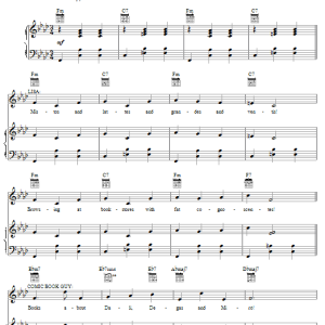 The Simpsons Cultural Things Experience Musik Noten - Piano, Vocal & Guitar Chords - 64161-0
