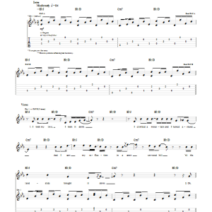 The Smashing Pumpkins Landslide Musik Noten - Guitar Tab - 53517-0
