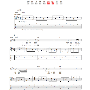 The Smashing Pumpkins To Sheila Musik Noten - Guitar Tab - 23161-0