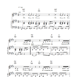 The Spice Girls Goodbye Musik Noten - Piano, Vocal & Guitar Chords - 14808-0