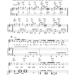 The Spice Girls If You Wanna Have Some Fun Musik Noten - Piano, Vocal & Guitar Chords - 18397-0