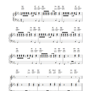The Spice Girls Never Give Up On The Good Times Musik Noten - Piano, Vocal & Guitar Chords - 15260-0