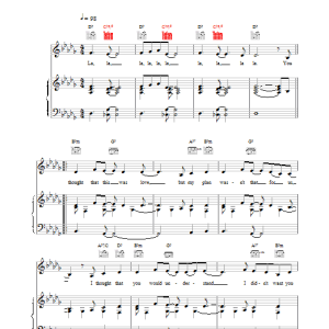 The Spice Girls Weekend Love Musik Noten - Piano, Vocal & Guitar Chords - 18400-0