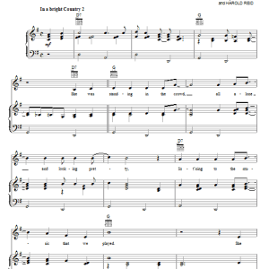 The Statler Brothers Do You Know You Are My Sunshine Musik Noten - Piano, Vocal & Guitar Chords - 72070-0