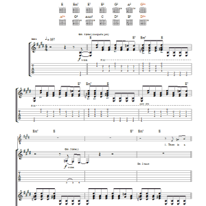 The Stranglers Big Thing Coming Musik Noten - Guitar Tab - 47456-0