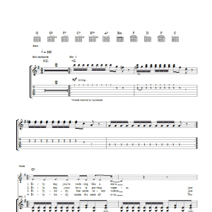 The Stranglers No Mercy Musik Noten - Guitar Tab - 40779-0
