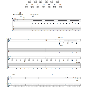 The Stranglers Norfolk Coast Musik Noten - Guitar Tab - 40782-0
