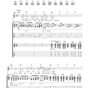 The Stranglers The Spectre Of Love Musik Noten - Guitar Tab - 47455-0
