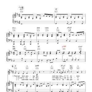 The Strawbs Forever Ocean Blue Musik Noten - Piano, Vocal & Guitar Chords - 100815-0