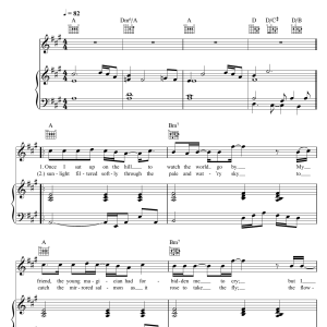 The Strawbs Shine On Silver Sun Musik Noten - Piano, Vocal & Guitar Chords - 48319-0