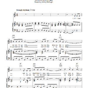 The Stylistics I Can't Give You Anything But Love Musik Noten - Piano, Vocal & Guitar Chords - 46570-0