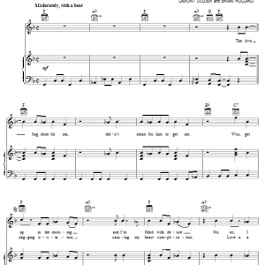 The Supremes Love Is Like An Itching In My Heart Musik Noten - Piano, Vocal & Guitar Chords - 29140-0