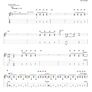 The Sword Ebethron Musik Noten - Guitar Tab - 79859-0