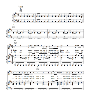 The Temper Trap Science Of Fear Musik Noten - Piano, Vocal & Guitar Chords - 102391-0