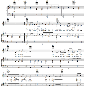 The Temptations I'm Gonna Make You Love Me Musik Noten - Piano, Vocal & Guitar Chords - 54569-0