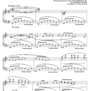 The Temptations Since I Lost My Baby (arr. Phillip Keveren) Musik Noten - Piano Solo - 55883-0