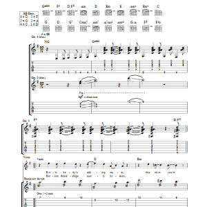 The Thrills Old Friends, New Lovers Musik Noten - Guitar Tab - 25016-0