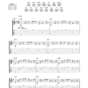 The Thrills 'Til The Tide Creeps In Musik Noten - Guitar Tab - 25019-0