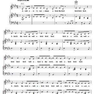 The Trashmen Surfin' Bird Musik Noten - Piano, Vocal & Guitar Chords - 18140-0