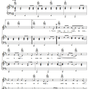 The Traveling Wilburys If You Belonged To Me Musik Noten - Piano, Vocal & Guitar Chords - 62742-0