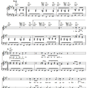The Traveling Wilburys She's My Baby Musik Noten - Piano, Vocal & Guitar Chords - 62743-0