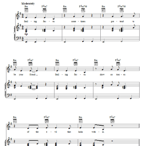 The Undisputed Truth Smiling Faces Sometimes Musik Noten - Piano, Vocal & Guitar Chords - 69943-0
